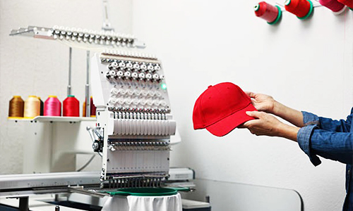 hat sewing embroidery machine