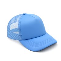 Pre-curved Brim trucker hat